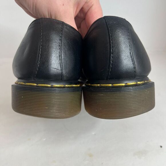 Vintage Dr Martens 1461 Men\'s Black Leather Oxfords Sneakers Size 12 Punk main image 8